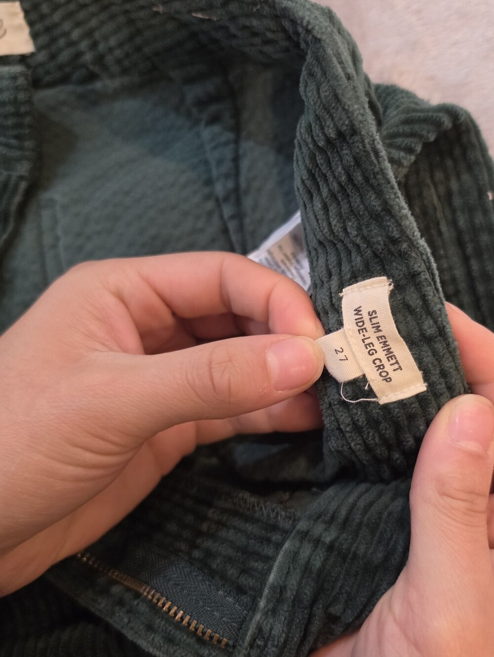 green corduroy pants - Picture 6 of 7